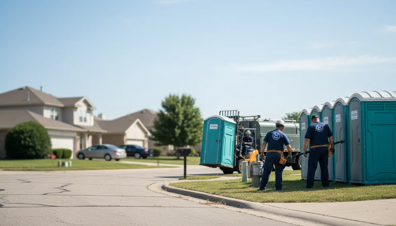 Porta Potty Rental in Mount Sterling, IL near me